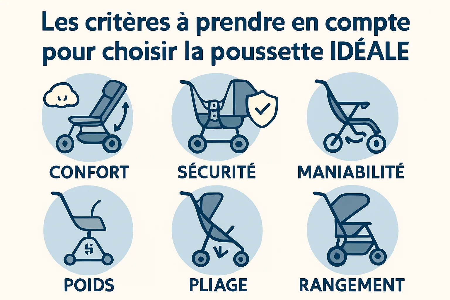 choisir poussette parfaite
